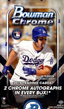 2015 Bowman Chrome Baseball Hobby Box