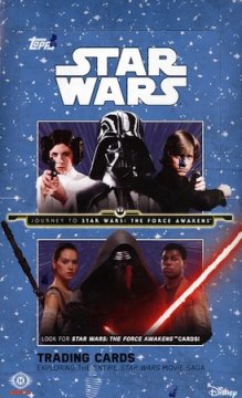 2015 Topps Star Wars Journey to The Force Awakens Hobby Box