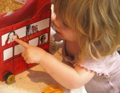 cardboard box bus