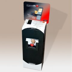 Cardboard FSDU Cardboard Point of Sale Floor Standing Display Unit