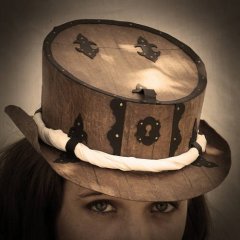 cereal box hat