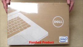 Computer Wrapped with PVC shrink wrap