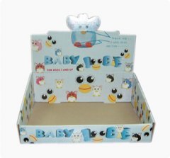 corrugated display box, counter display