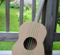 DIY Cardboard Guitar | Cool Mom Picks