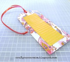 Duct Tape luggage tag