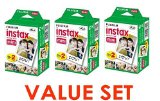 Fujifilm Instax Mini Instant Film, 2 x 10 Shoots x 3Pack (Total 60 Shoots) Value Set (With our shop original product description )