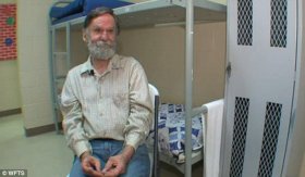 John Helinski, 62, spent three years living in a cardboard box on the streets of Tampa Bay. He then tried to apply for a place at a homeless shelter, but struggled because all of his personal identification had been stolen