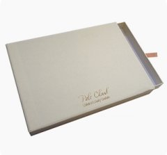 slide rigid paper box