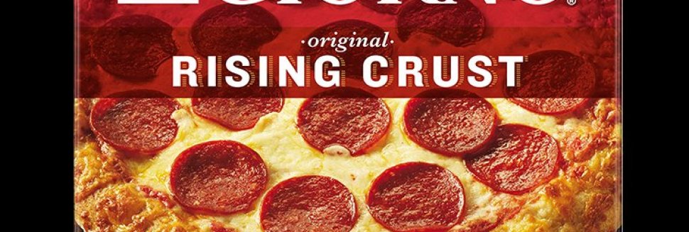 Cardboard pizza box in oven