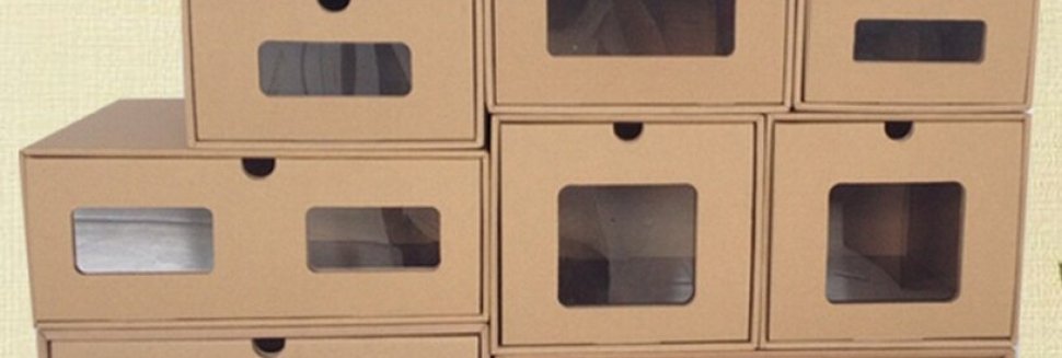 Shoe Storage boxes Cardboard