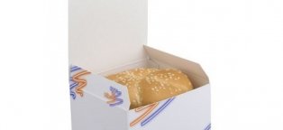 Cardboard Burger boxes
