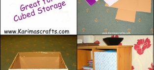 Cardboard Storage Box