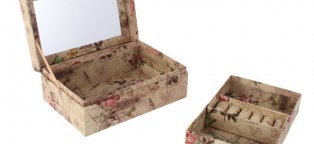 Recycled cardboard boxes
