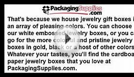 Affordable Cardboard Jewelry Boxes