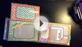 American Crafts Amy Tangerine Yes Please Paper Bag Mini Alb