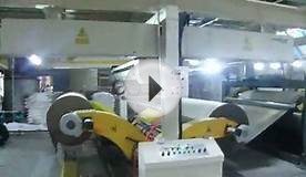 Automatic stacker for packing paper box making machine.mpg