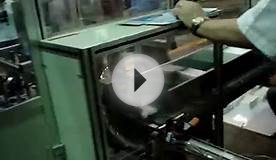 Box tissue paper packing machine