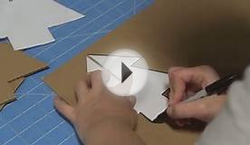 Cardboard Christmas Tree Craft Tutorial