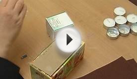 Cardboard Model Car: Gluing Boxes