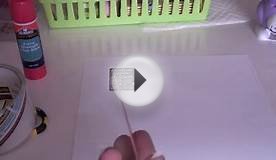 Dentyne Gum Pack- How To Make For Your 18" American Girl Doll!