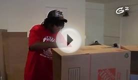 DIY - Dresser Drawers Cardboard Box Shelving - Ghetto