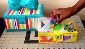 Dollar Tree products used for crafting a jewelry/trinket box