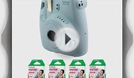 Fujifilm Instax Mini 8 Instant Film Camera Blue 4 Twin