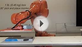 Grabit electroadhesion robot gripper - cardboard box