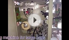 Granules peanuts packaging machine multihead weigh large