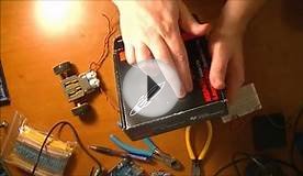 How to build an Arduino robot - make a cheap cardboard box