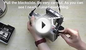 How to load a film pack Polaroid (fujifilm FP3)