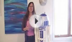 How to Make a Cool R2D2 with Recycables and Paper Mache