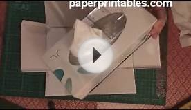 How to Make a decorative tissue box cover