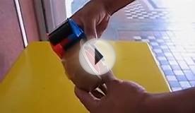 How to use a Tape Dispenser without handle?