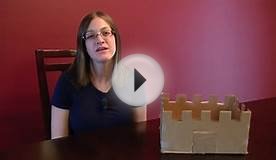Kids Crafts : How to Build a Cardboard Box Castle