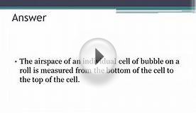 Long Boxes explains Bubble wrap dimensions and