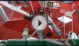 Machine for gluing of labels on flat cardboard boxes