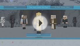 Minecraft (Xbox 360) - STAR WARS SKIN PACK! - FULL