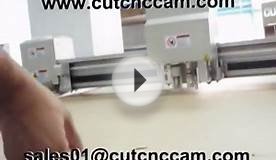 Packaging hardboard carton paper box cnc cutting machine.mpg