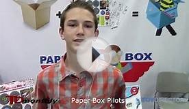 Paper Box Pilots Cardboard Airplane Kits