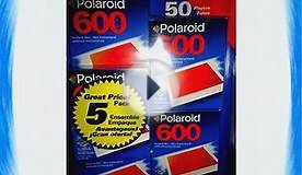 Polaroid 600 Instant Color Film - 5-Pack - 50 Photos