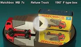 Refuse Truck Matchbox MB 7 c 1967 F type box