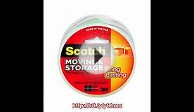 Scotch Long Lasting Moving and Storage Packaging Tape, 1