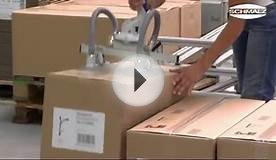 Vacuum Tube Lifter - Handling of cardboard boxes | Schmalz