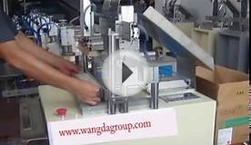 WD-228KC semi auto handkerchief tissue out package packing