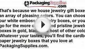 Wholesale Jewelry Boxes - Cardboard Boxes