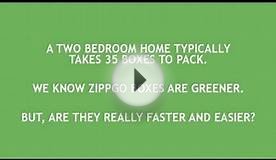 ZippGo Green Moving Boxes vs. Cardboard Moving Boxes