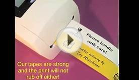 ZX-40 Ultra Tape Printer Print in any language plus any logo!